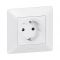 Legrand Розумна розетка 2К + З (Valena Life with NETATMO)[Білий]