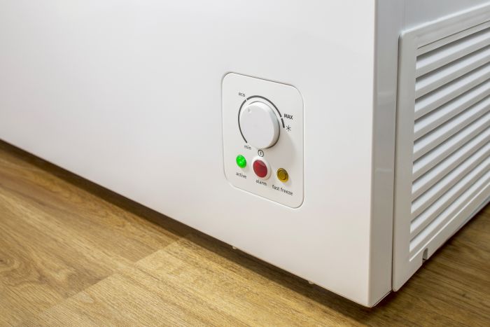 Морозильна скриня Gorenje FH301CW, Висота - 85см,  303л, А+, ST, Електр. Керув., Дисплей, Білий