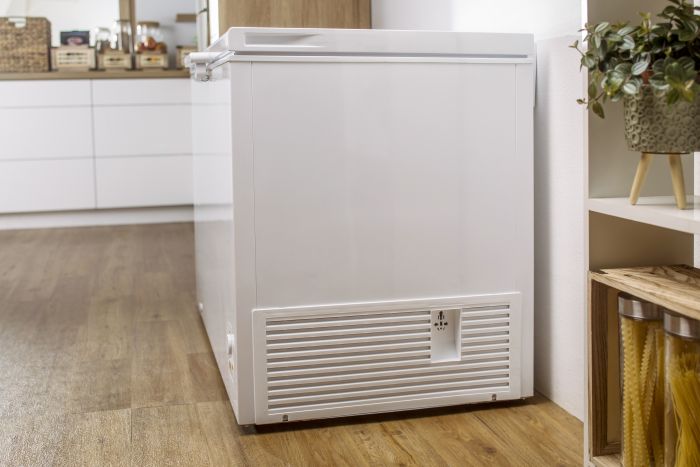 Морозильна скриня Gorenje FH301CW, Висота - 85см,  303л, А+, ST, Електр. Керув., Дисплей, Білий