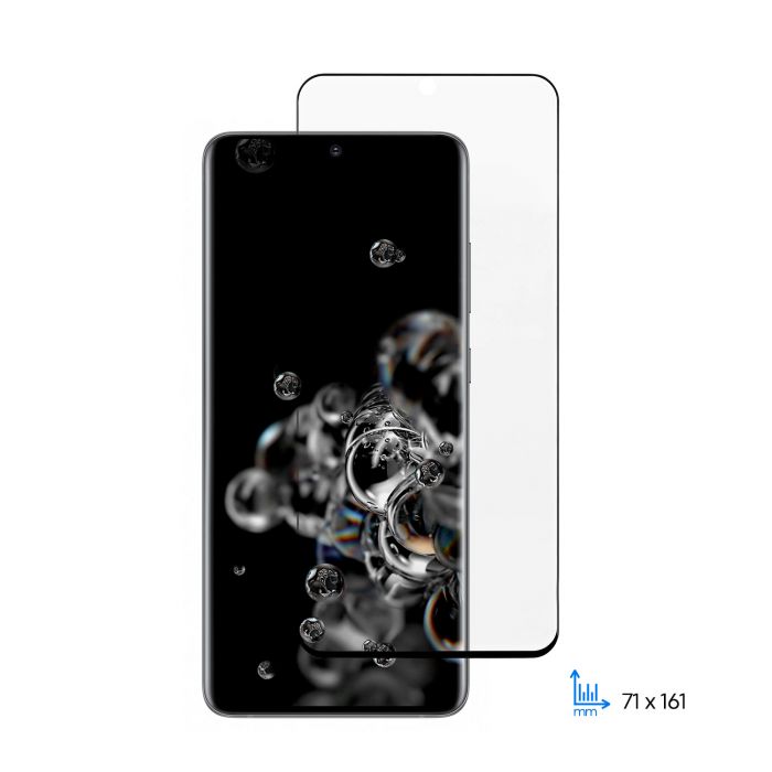 Захисне скло 2E для Samsung Galaxy S20 Ultra, 3D EG, black border