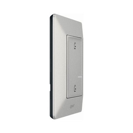 Valena Life with NETATMO. Старт. набір(Шлюз WiFi+smart-розетка+вимикач "Вдома/Не вдома").Алюміній