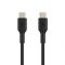 Кабель Belkin USB-С - USB-С, PVC, 1m, black