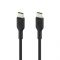 Кабель USB-C > USB-C заряджання/синхронізації Belkin 2м, 60Вт, Type-C, PVC, чорний