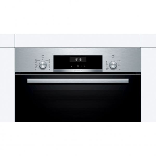 Вбудовувана електрична духова шафа Bosch HBJ517YS0R - Ш-60см/10 реж/66л./А/диспл/телескоп/нерж сталь