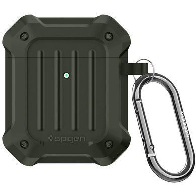 Чохол Spigen для Airpods Tough Armor, Military Green