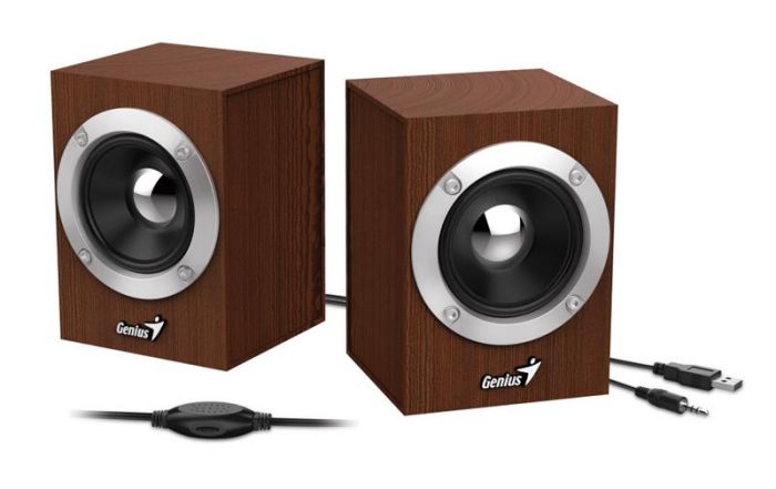 Колонки Genius 2.0 SP-HF280 USB Wood