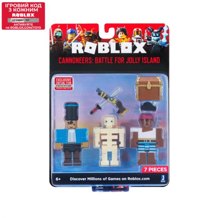 Набір Jazwares Roblox Game Packs Cannoneers: Battle for Jolly Island W6