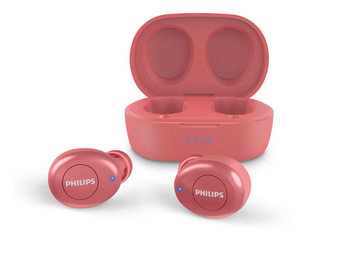 Навушники Philips TAT2205 IPX4 True Wireless Червоний