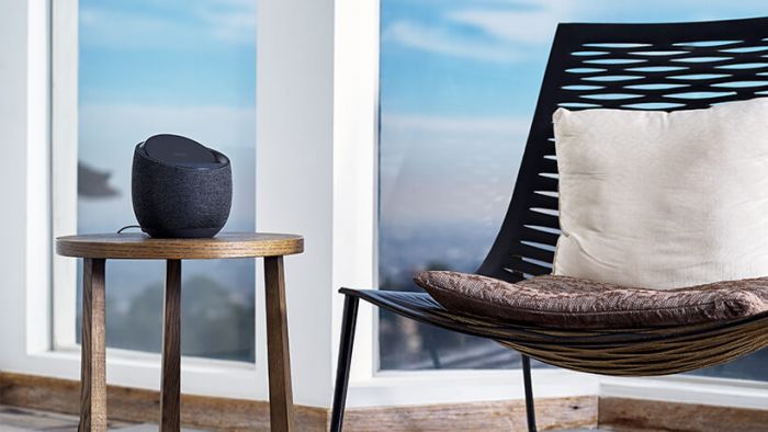 Смарт спікер Belkin + бездротова зарядка Devialet Soundform Elite, black