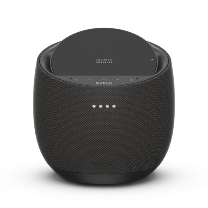 Смарт спікер Belkin + бездротова зарядка Devialet Soundform Elite, black