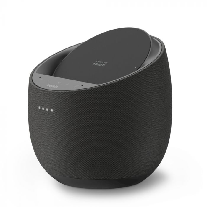 Смарт спікер Belkin + бездротова зарядка Devialet Soundform Elite, black