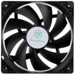 Корпусний вентилятор SilverStone SST-FN121-P 120мм, 3пін,1200 rpm ± 200 rpm, чорний