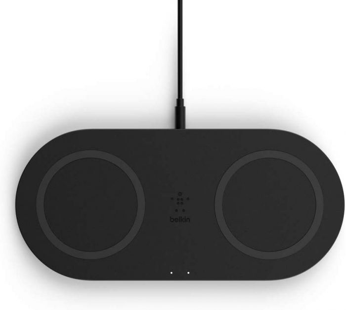 Зарядний пристрій бездротовий Belkin 2в1 10Вт, чорний