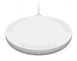 Бездротовий ЗП Belkin Pad Wireless Charging Qi, 10W, white