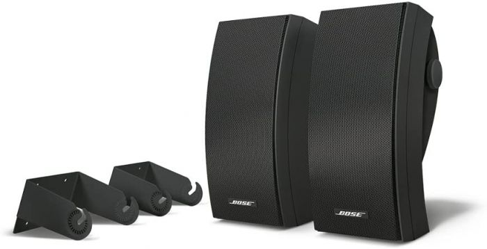 Всепогодні динаміки Bose 251 Environmental Speakers для дому та вулиці, Black, Пара