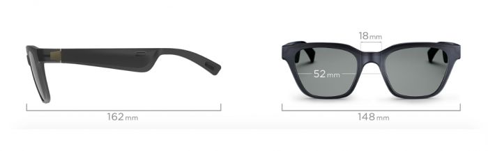 Аудіо окуляри Bose Frames Alto, розмір M/L, Black