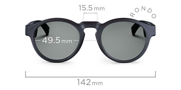 Аудіо окуляри Bose Frames Rondo, Black