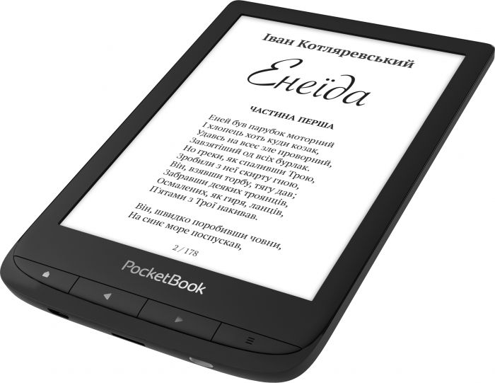 Електронна книга PocketBook 628, Ink Black