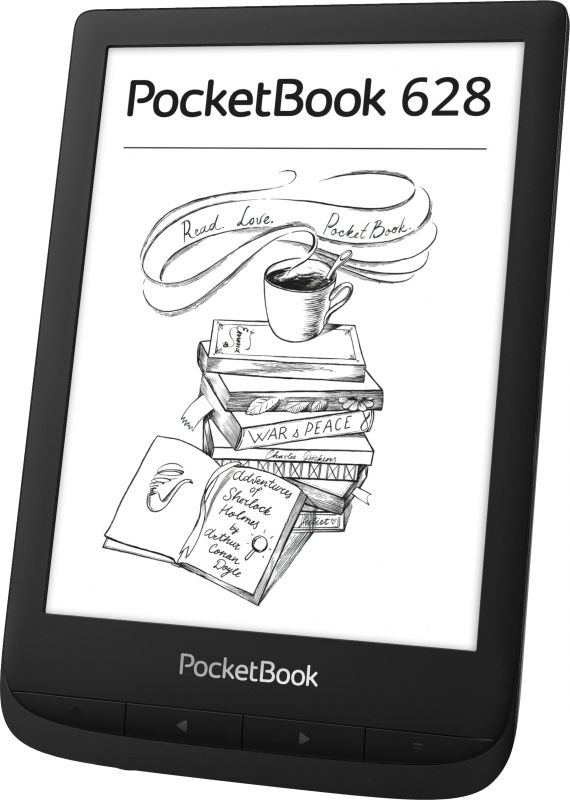 Електронна книга PocketBook 628, Ink Black