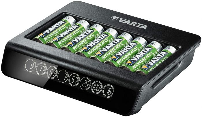 Зарядний пристрій VARTA LCD MULTI CHARGER PLUS