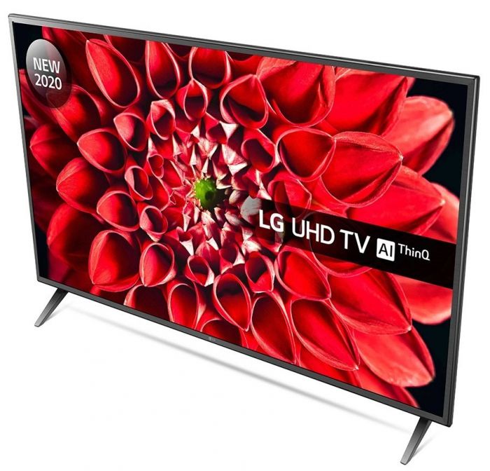 Телевiзор 49" LED 4K LG 49UN71006LB Smart, WebOS, Black