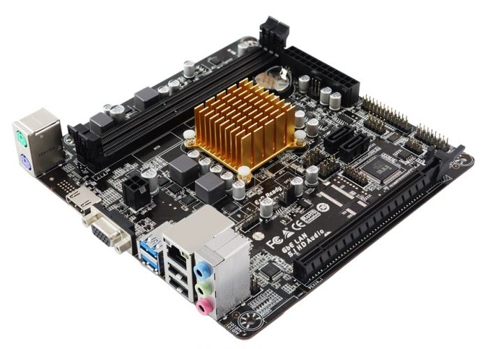 Материнська плата Biostar A68N-2100K CPU E1-6010 sFT3 AMD Beema 2xDDR3 VGA HDMI mITX
