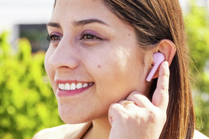 Навушники Trust Nika Touch True Wireless Mic Pink