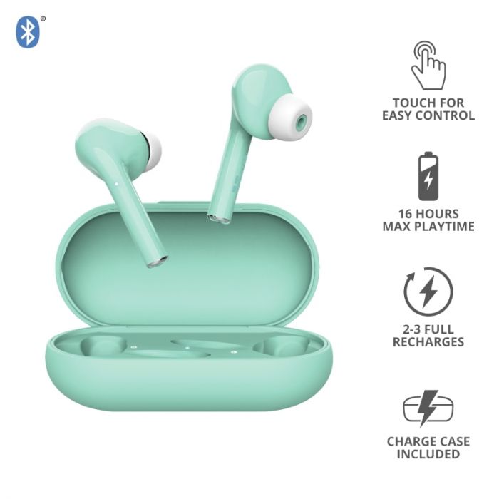 Навушники Trust Nika Touch True Wireless Mic Mint