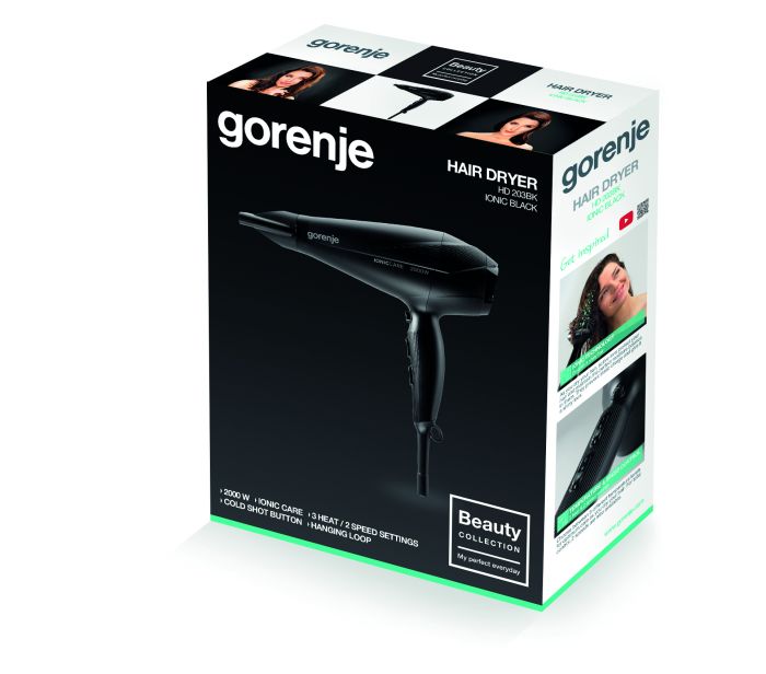Фен Gorenje HD203BK