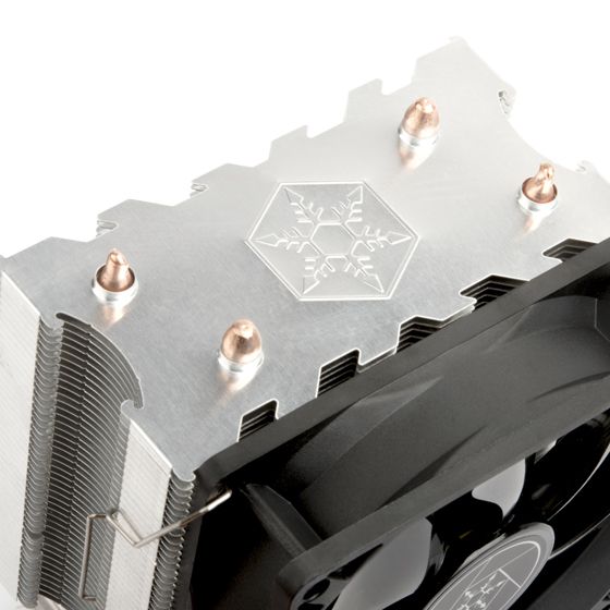 Процесорний кулер SilverStone KRYTON KR03,LGA775, 115x, 1366, 1200, FM1(2), AM3(+),AM2(+),AM4,92мм Blue LED,TDP 65W