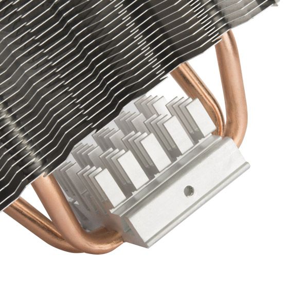 Процесорний кулер SilverStone KRYTON KR03,LGA775, 115x, 1366, 1200, FM1(2), AM3(+),AM2(+),AM4,92мм Blue LED,TDP 65W