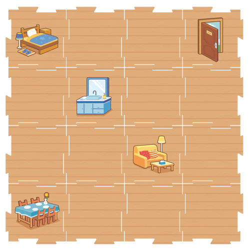 Додатковий набір (розширення) Makeblock mTiny Coding Kit My World Map Pack
