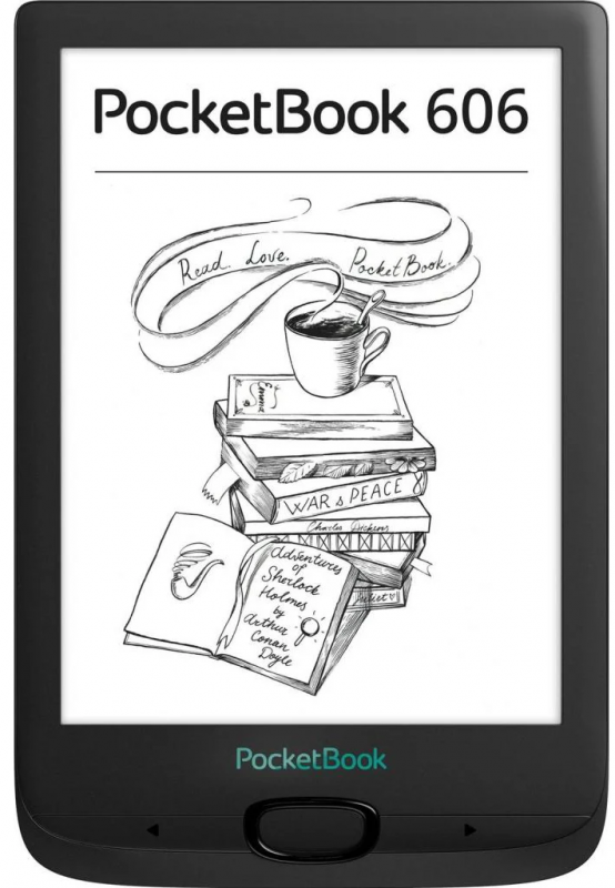 Електронна книга PocketBook 606, Black