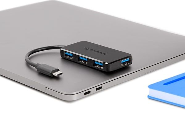 Хаб Transcend USB Type-C HUB 4  ports