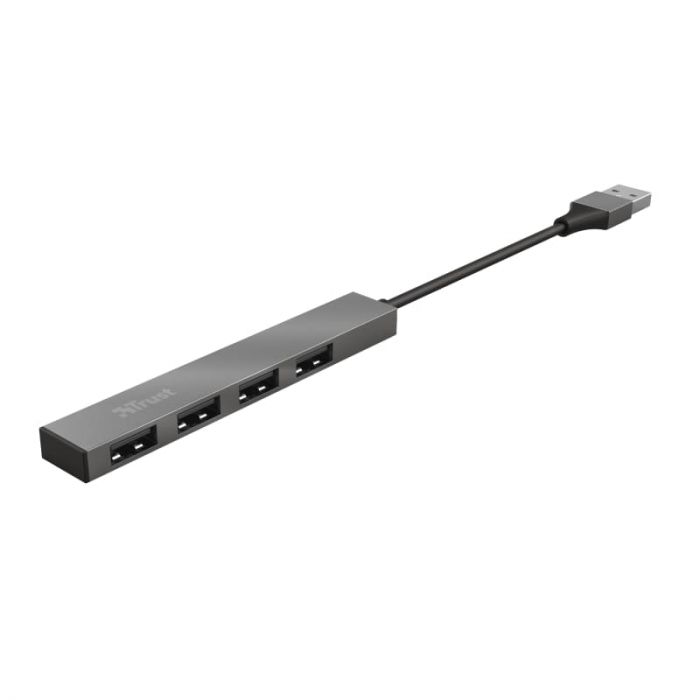 USB-хаб Trust Halyx Aluminium 4-Port Mini USB Hub