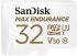 Карта пам'яті SanDisk microSD   32GB C10 UHS-I U3 V30 R100/W40MB/s Max Endurance