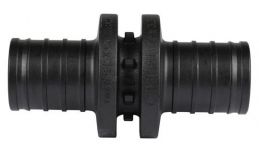 Муфта Rehau Rautitan PX, 40 мм, з'єднувальна, рівнопрохідна, поліфенілсульфон, чорний