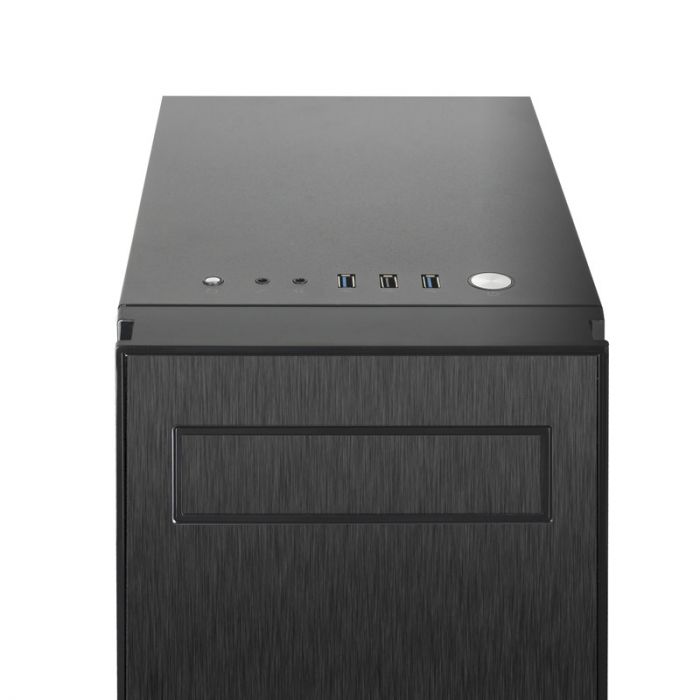 Корпус CHIEFTEC Gaming Hawk AL-02B Tempered Glass Edition, без блока живлення, 2xUSB3.0, 1xUSB2.0, ATX, Black