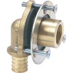 Кутник Rehau Rautitan RX+, 20-1/2", настінний, внутр. різьба, бронза