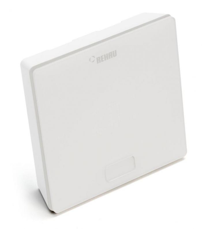 Терморегулятор Rehau Nea Smart 2.0, HBW, 0 ...45° C, електронний, дротовий, накладний, 24V, білий