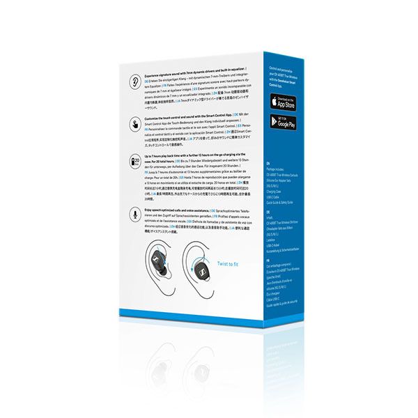 Навушники Sennheiser CX 400BT True Wireless Mic Black