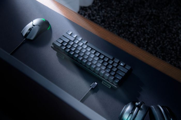 Клавіатура ігрова Razer Huntsman Mini Red Switch USB US RGB, Black