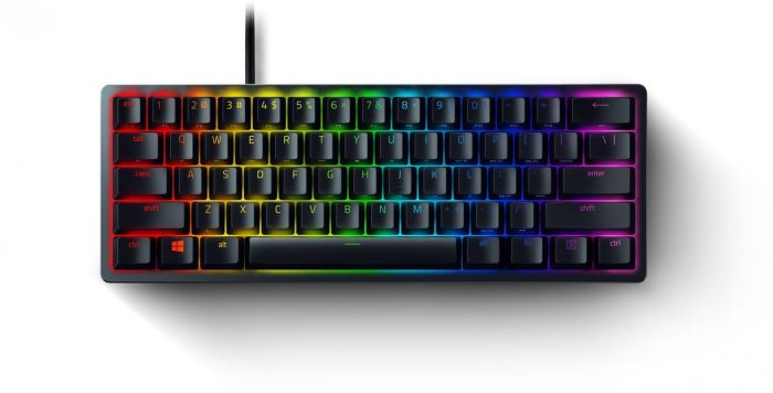 Клавіатура ігрова Razer Huntsman Mini Red Switch USB US RGB, Black