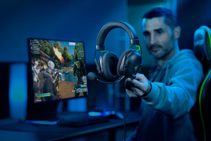Гарнітура Razer BlackShark V2 - Wired + USB Mic Enhancer 3.5mm Black