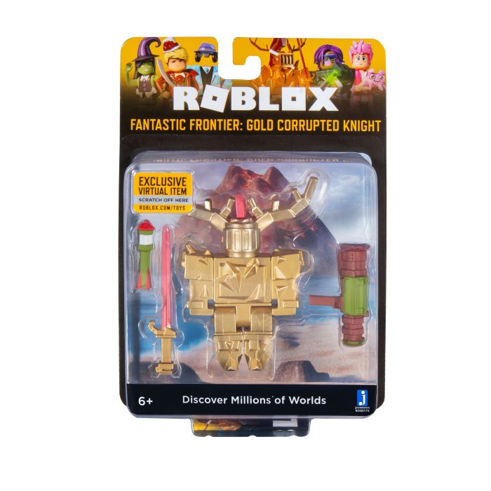 Ігрова колекційна фігурка Jazwares Roblox Core Figures Fantastic Frontier: Gold Corrupted Knight W6