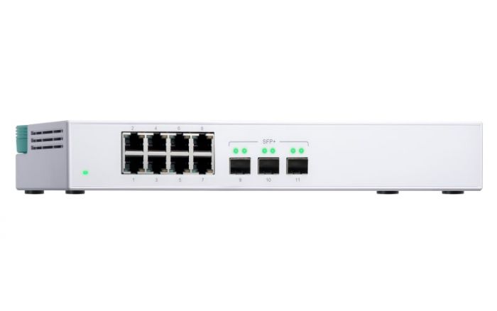 Некерований комутатор QNAP QSW-308S 3x10GbE SFP+ / 8x1GbE (RJ45)