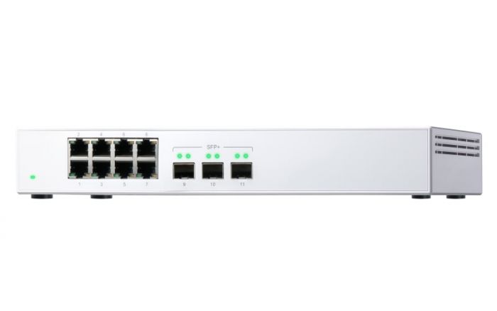 Некерований комутатор QNAP QSW-308S 3x10GbE SFP+ / 8x1GbE (RJ45)