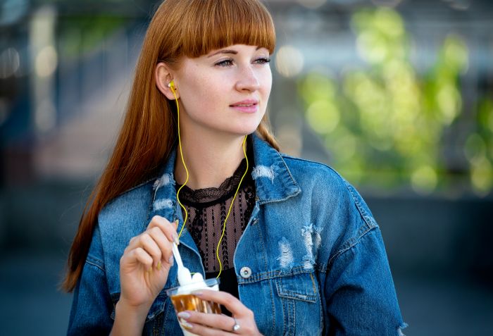 Навушники Panasonic RP-HJE118GU In-ear Жовтий