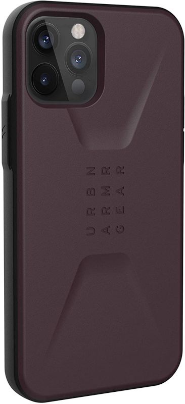 Чохол UAG для iPhone 12 / 12 Pro Civilian, Eggplant