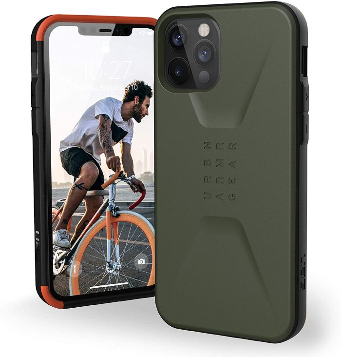 Чохол UAG для iPhone 12 / 12 Pro Civilian, Olive